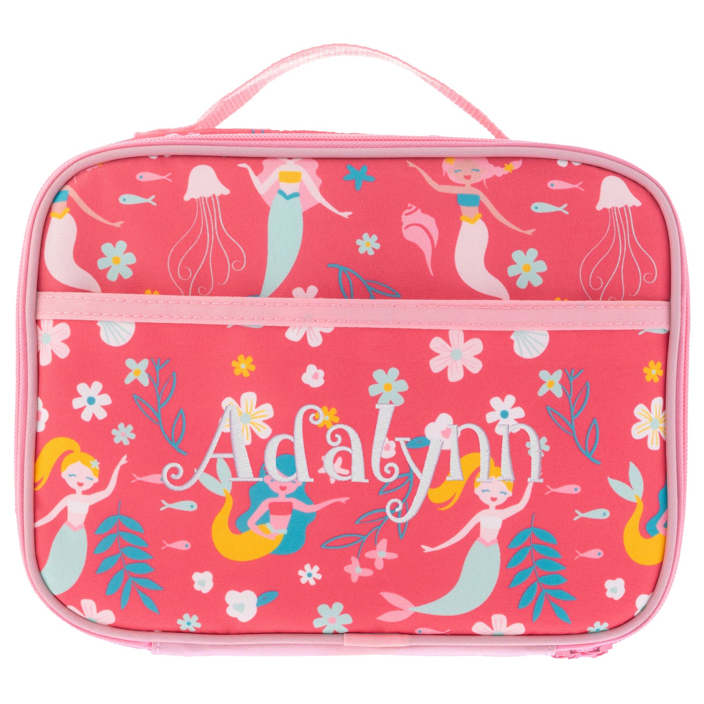 Personalized Stephen Joseph Mermaid Backpack, Lunchbox & Pencil Pouch Set