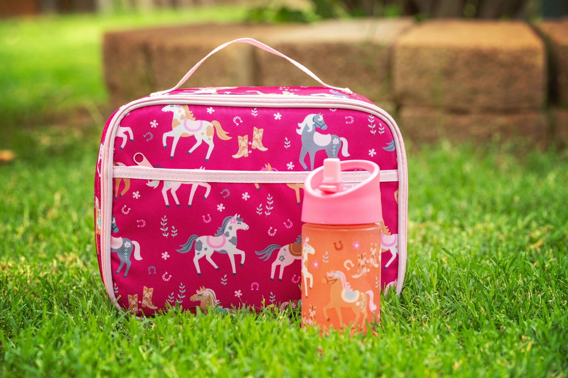 Horse junior lunch box, front view