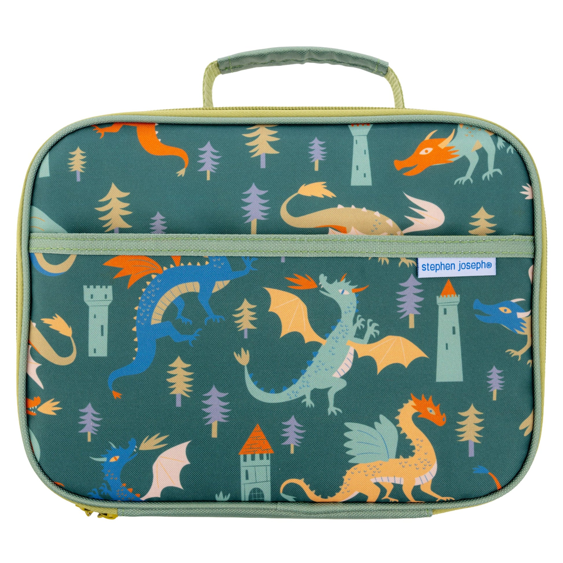 Dragon junior lunch box, front view