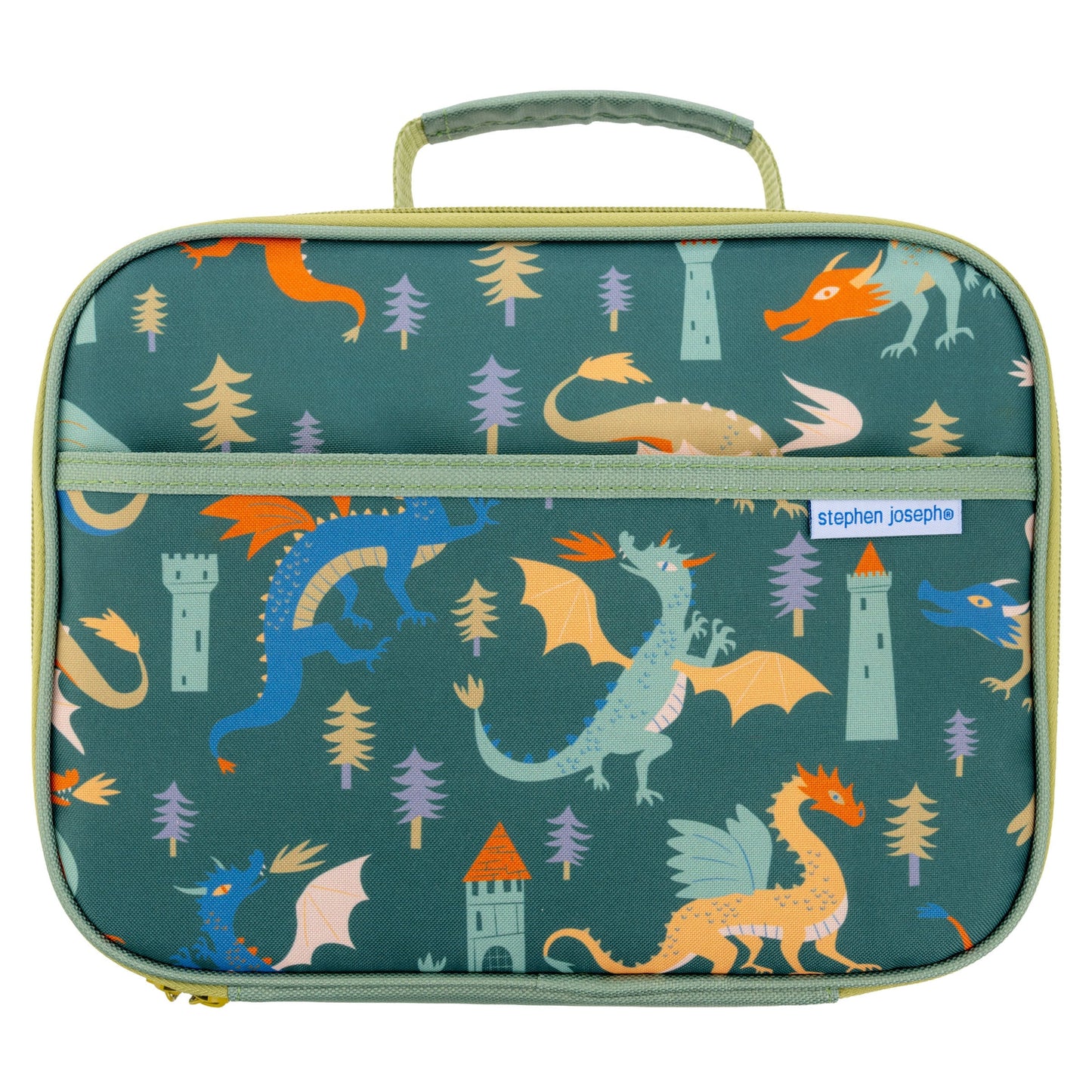 Dragon junior lunch box, front view