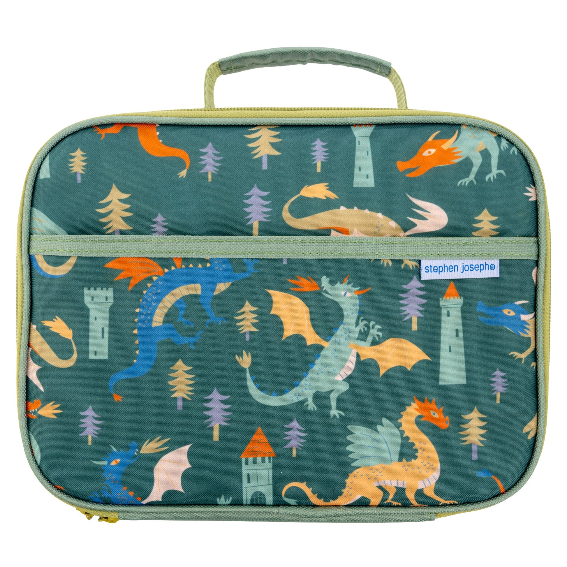 Dragon junior lunch box, front view