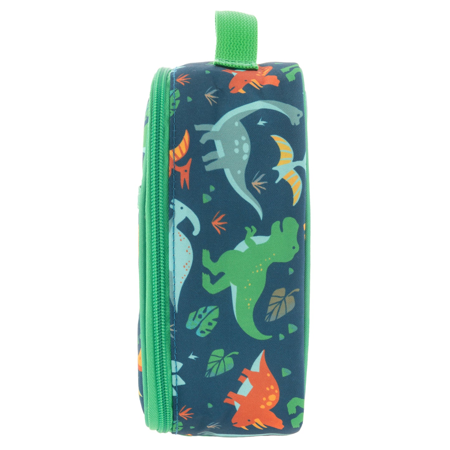 Stephen Joseph Junior Lunchbox, Navy Dinos angle 2