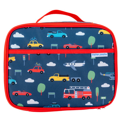 Personalized Stephen Joseph Cars & Trucks Backpack, Lunchbox & Pencil Pouch Set – lunch box