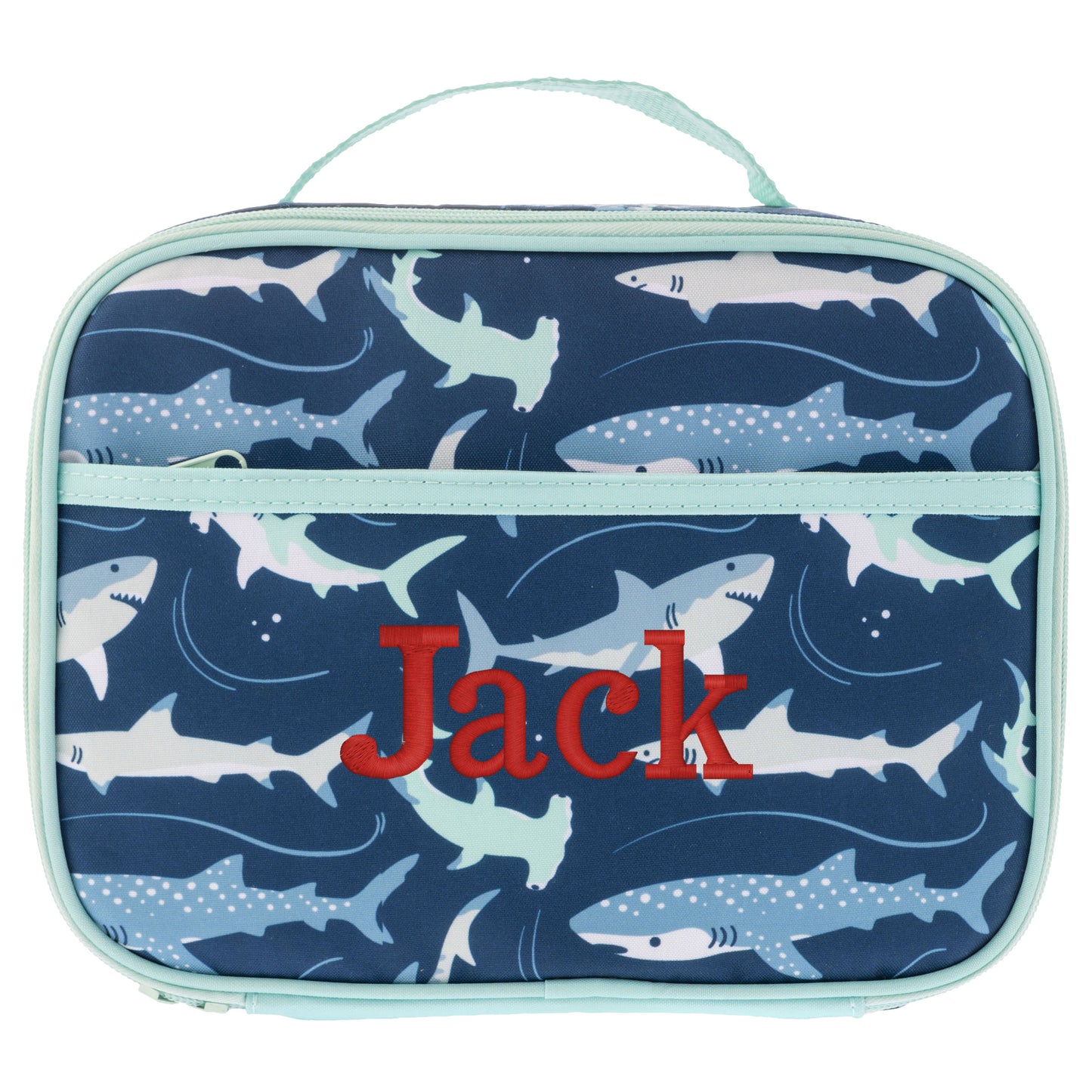 Personalized Stephen Joseph Sharks Backpack, Lunchbox & Pencil Pouch Set
