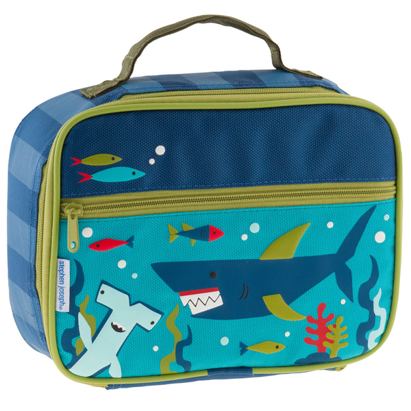 Stephen Joseph Classic Print Lunchbox, Blue Shark