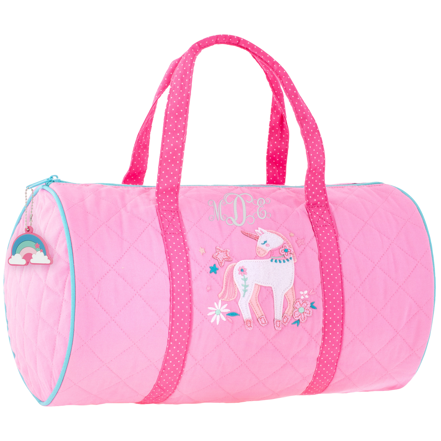 Pink Unicorn Stephen Joseph quilted duffle bag - product photo 2