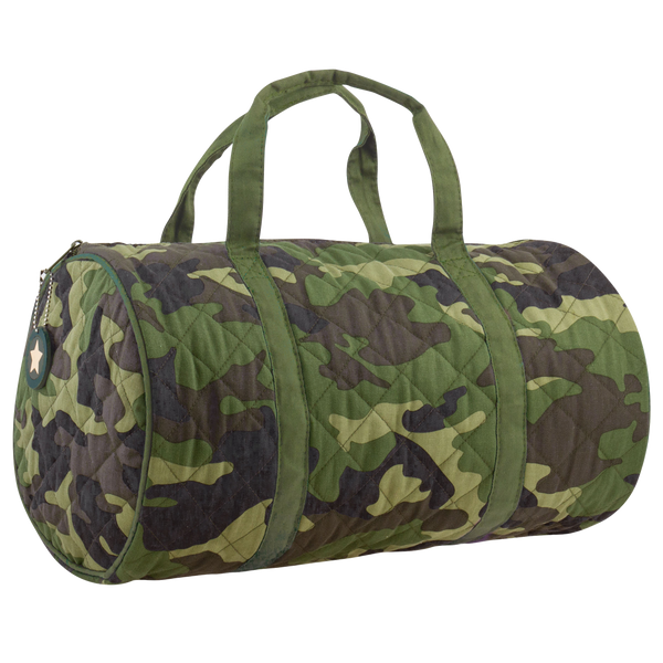 Stephen Joseph Quilted Duffle Bag, Camouflage