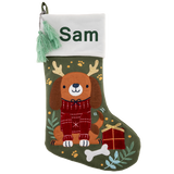 Stephen Joseph Embroidered Holiday Stocking, Dog