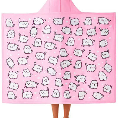 Personalized Kittens Hooded Beach Towel, alternate product view 3