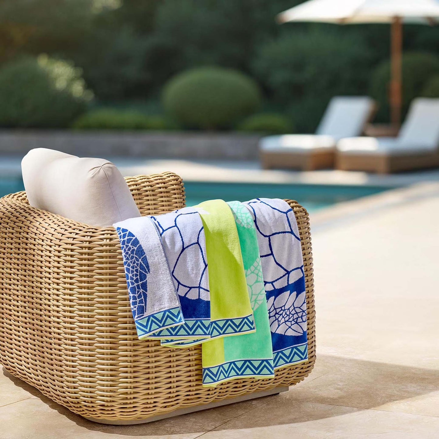 Personalized 40 x 72 in. Sea Turtles Beach Towel, alternate product view 1