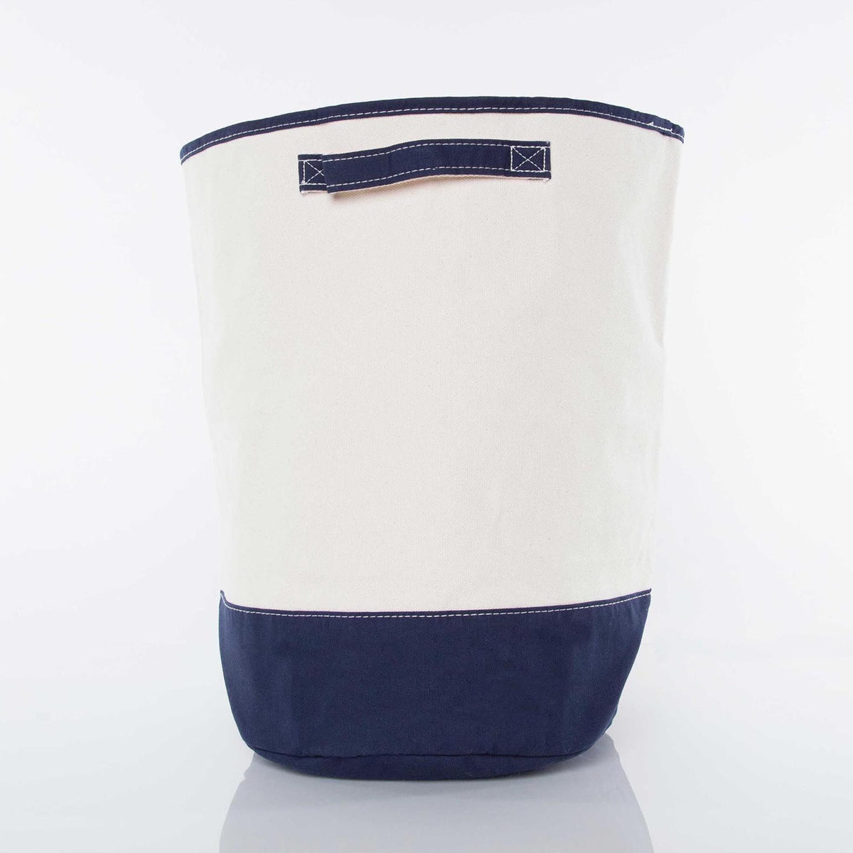 Personalized Storage Hamper for Tidy Spaces, Navy personalized front