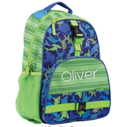 Personalized Shark backpack by Stephen Joseph
