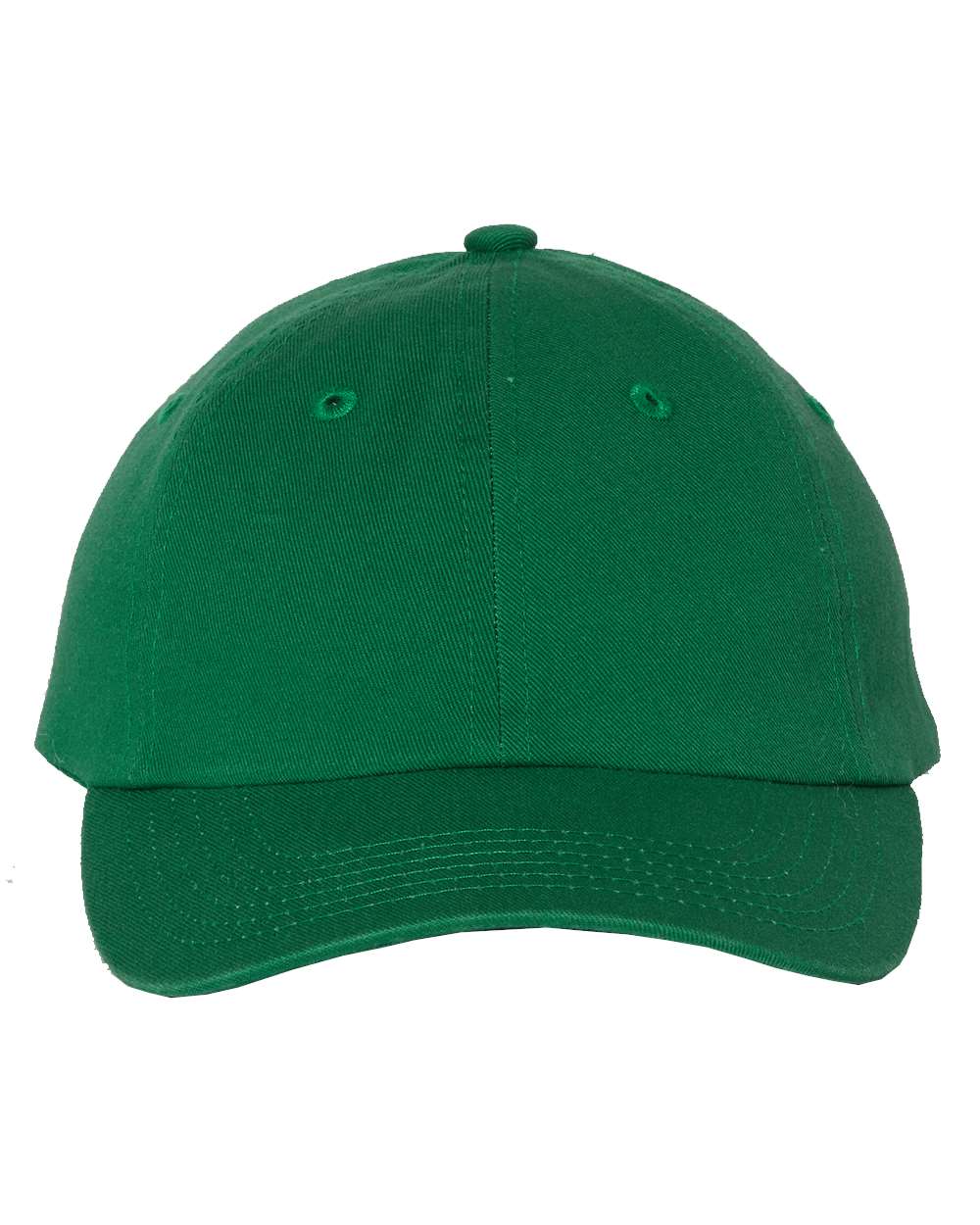 Valucap Small Fit Bio-Washed Dad Cap in Kelly