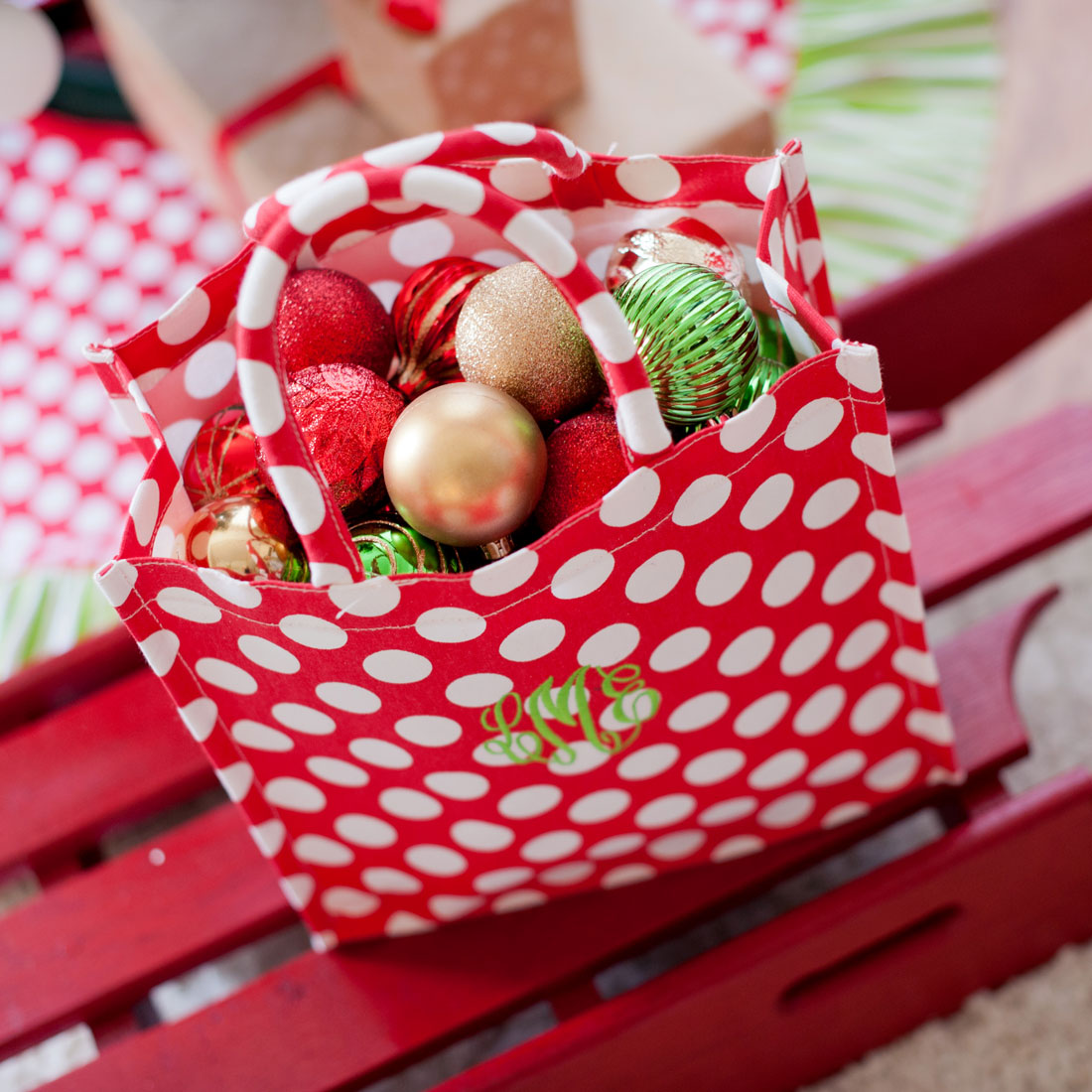 dottie tote bag with kids items