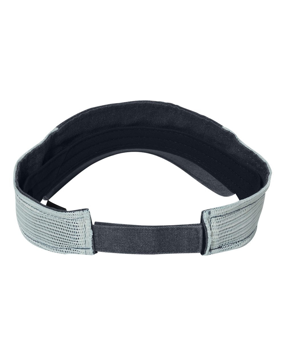Sportsman Pigment-Dyed Trucker Visor in Navy-Stone