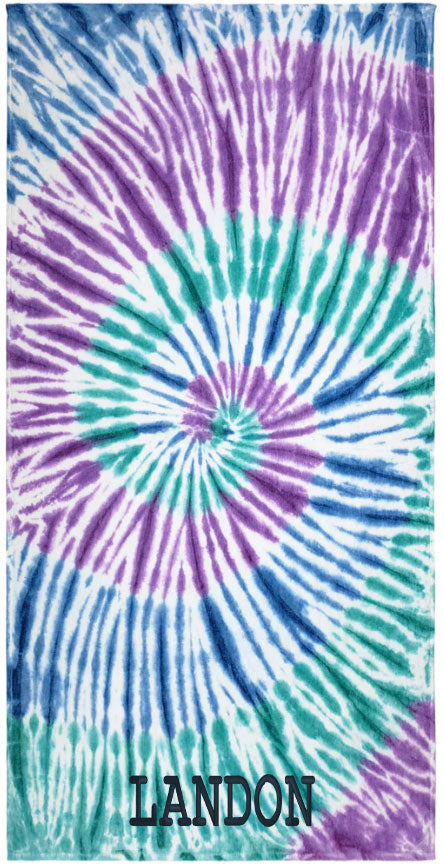 Tie Dye Beach Towels