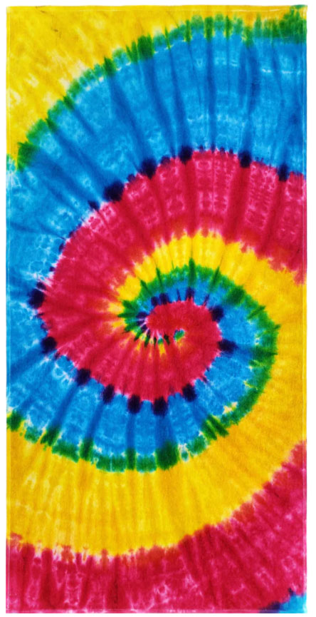 Tie Dye Beach Towels