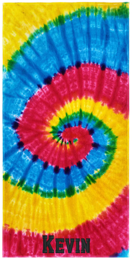 Tie Dye Beach Towels