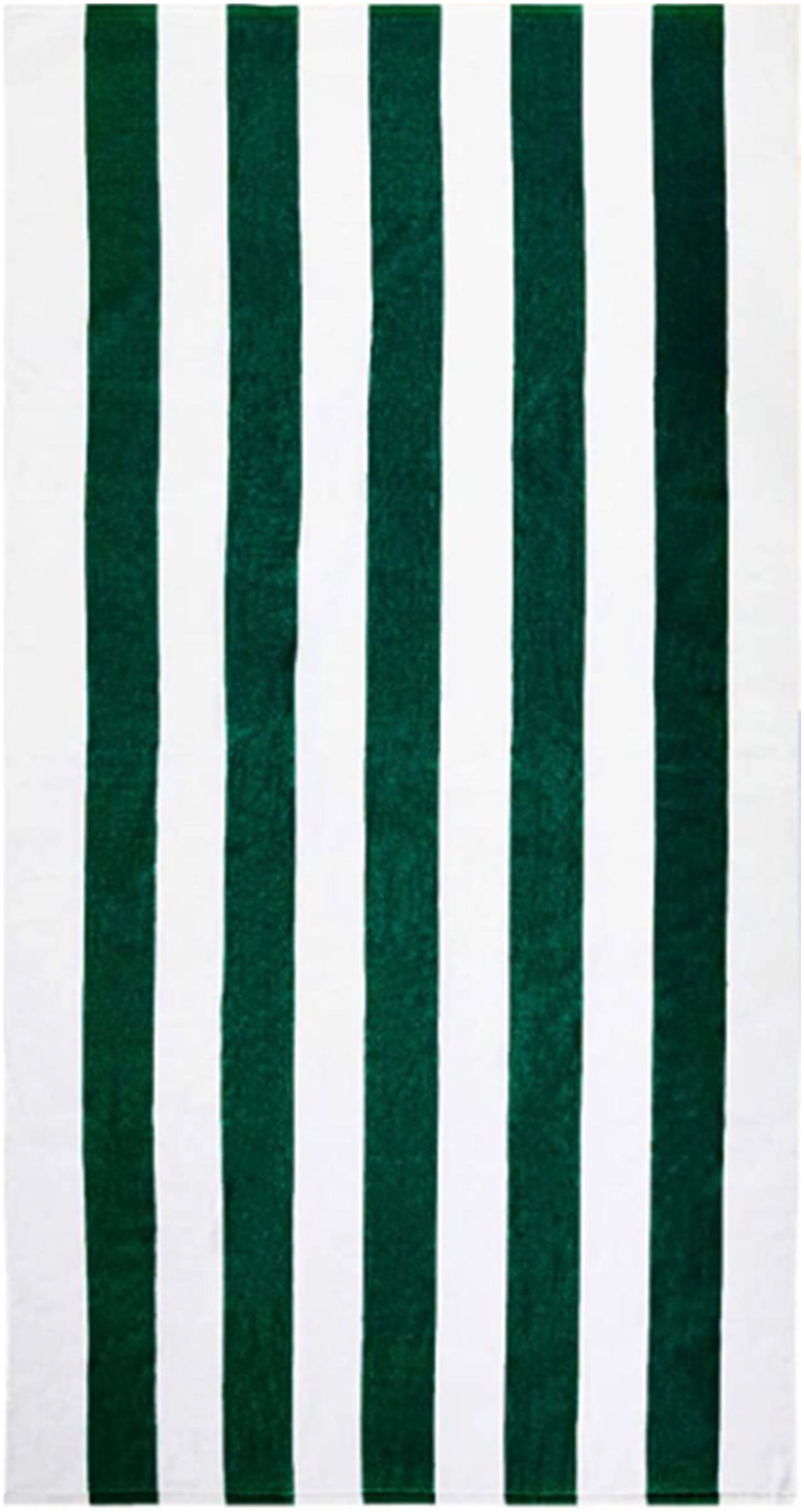 Oversized 35 x 70 Cotton Velour Cabana Striped Beach Towels