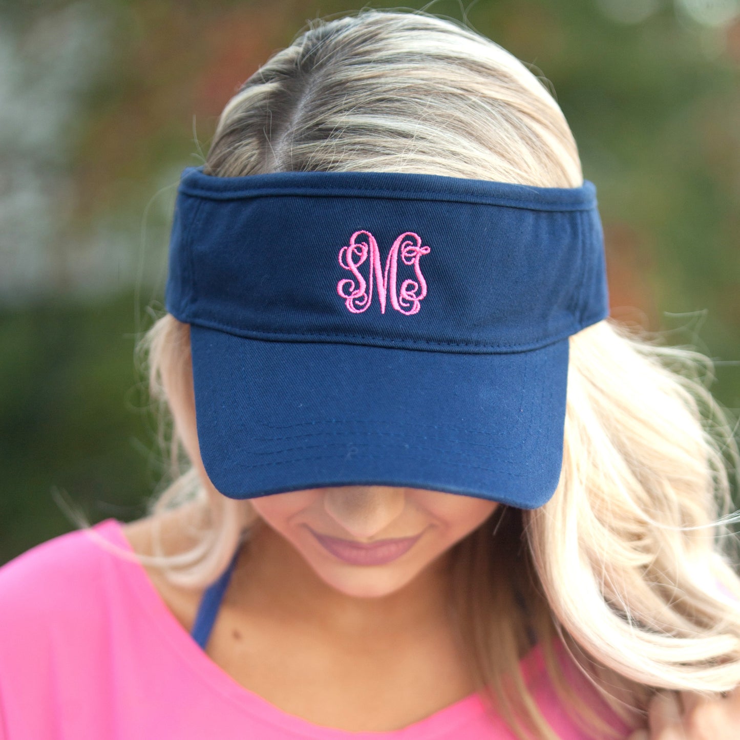 Soft Cotton Visor in Fun Colors