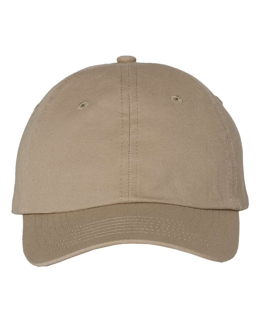 Valucap Small Fit Bio-Washed Dad Cap in Khaki