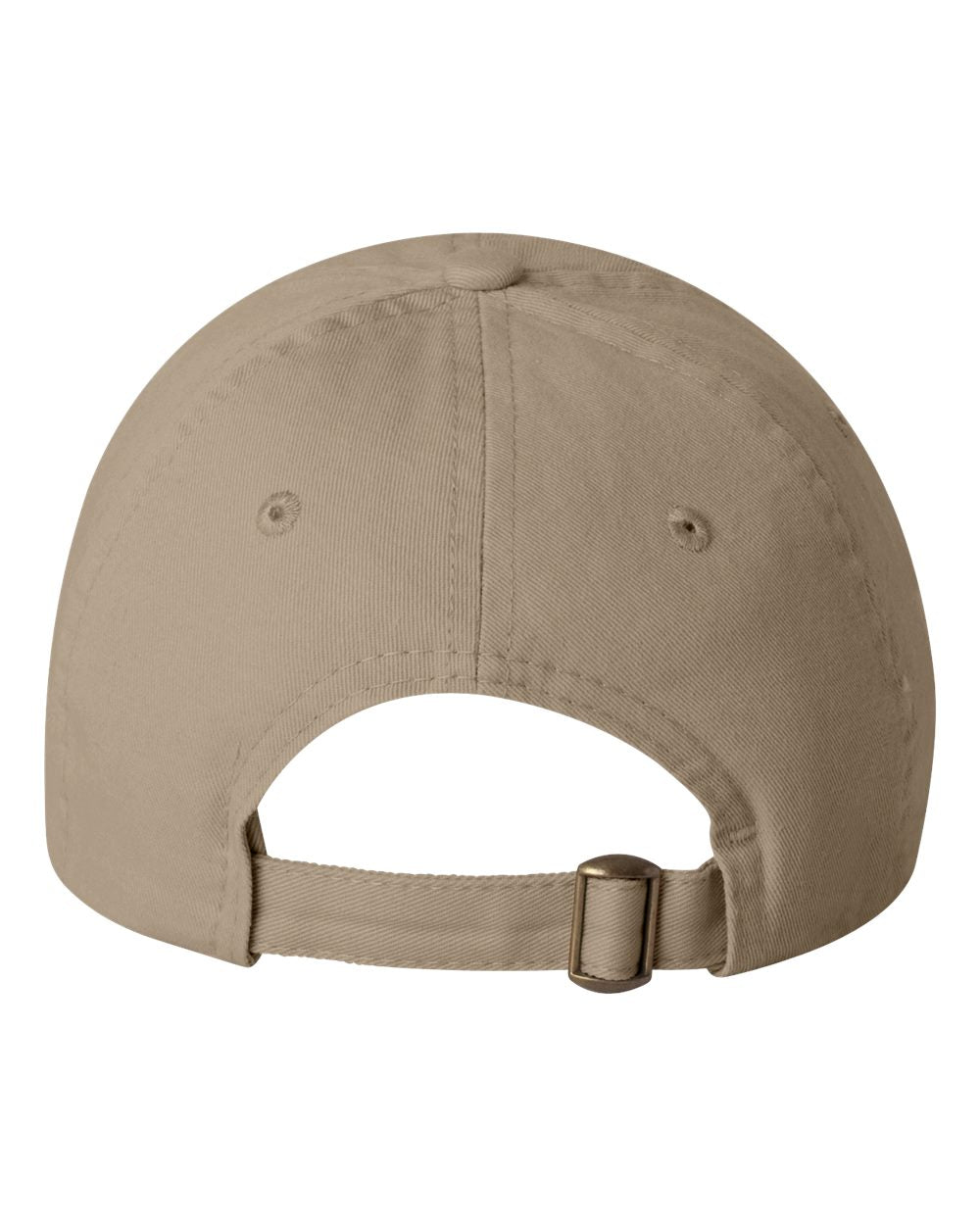 Valucap Small Fit Bio-Washed Dad Cap in Khaki