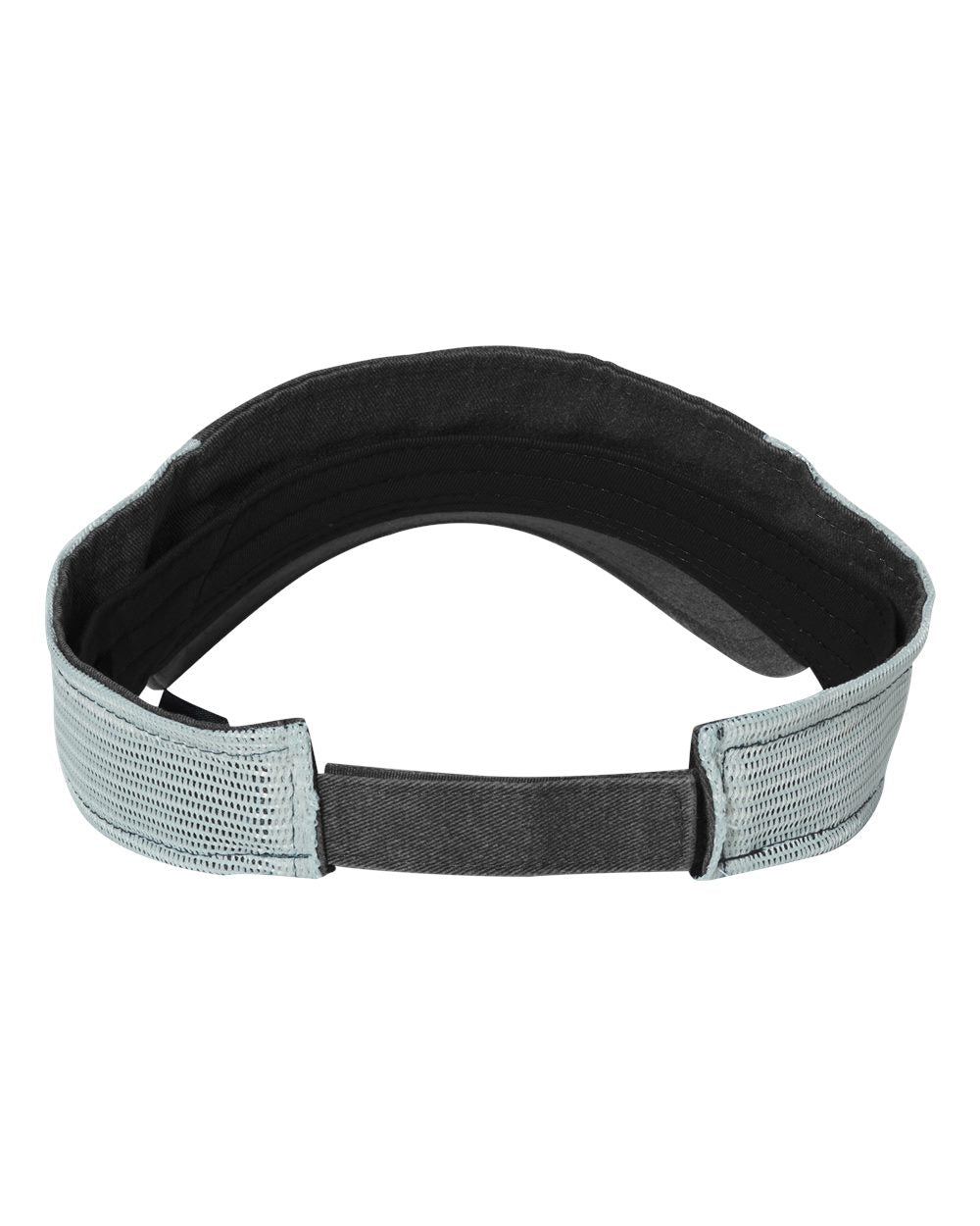 Sportsman Pigment-Dyed Trucker Visor in Black-Stone