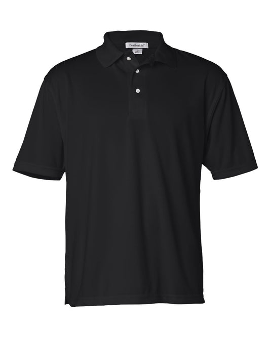 FeatherLite Moisture Free Mesh Sport Shirt in Black