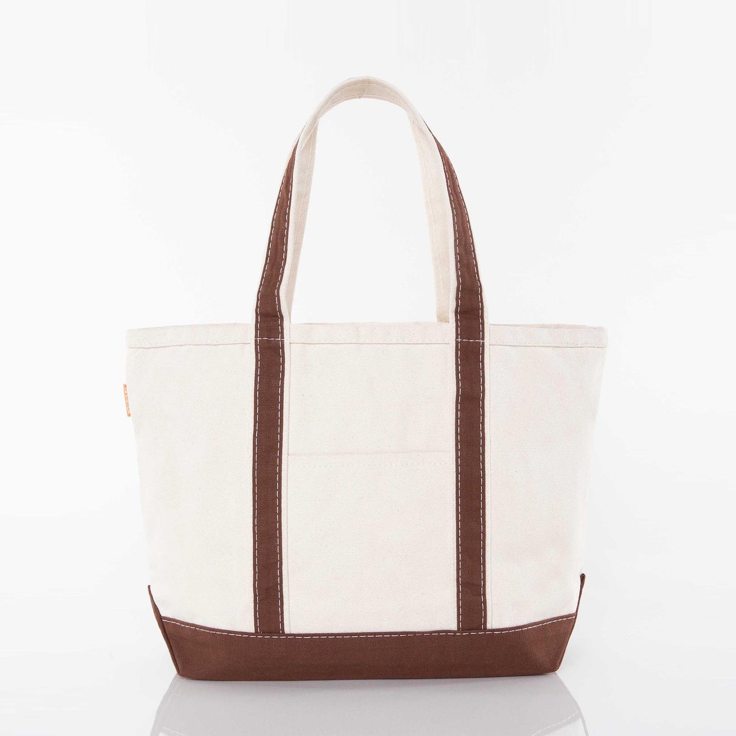 Medium Canvas Zippered Tote Bag, 12 Colors Available