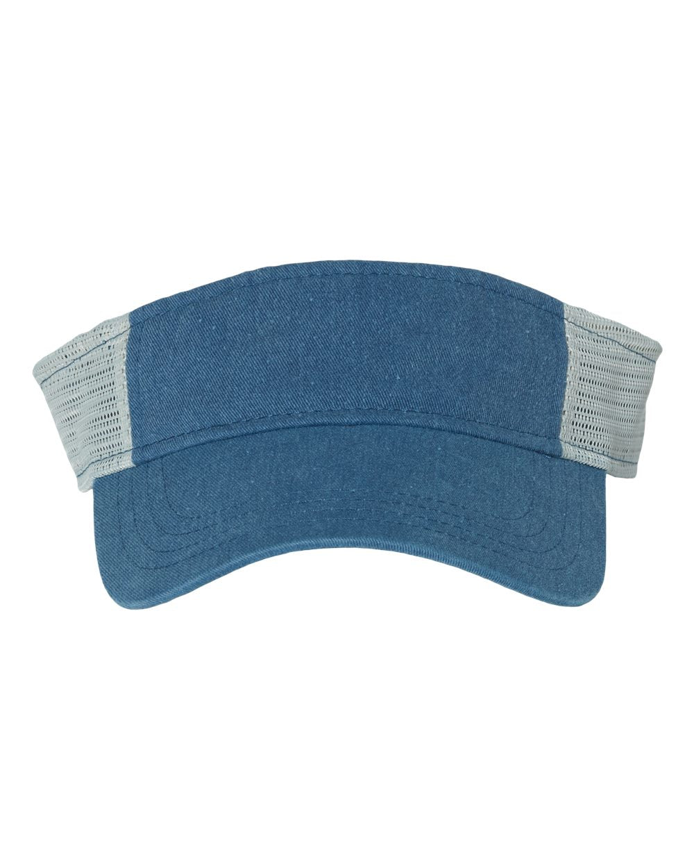 Sportsman Pigment-Dyed Trucker Visor in Royal-Stone