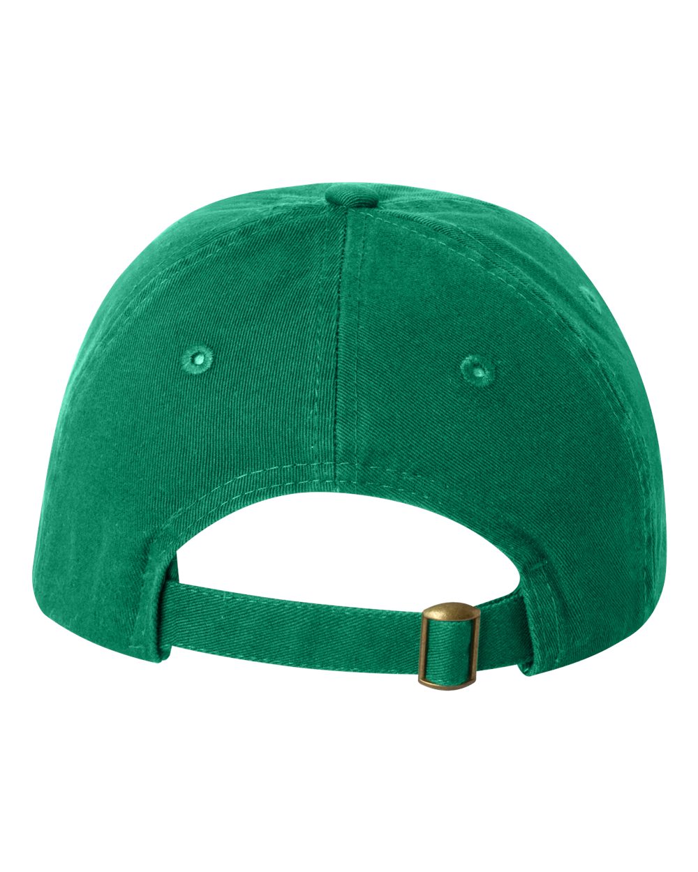 Valucap Small Fit Bio-Washed Dad Cap in Kelly