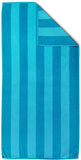 Cotton Velour Beach Towel, 2 Tone Stripes