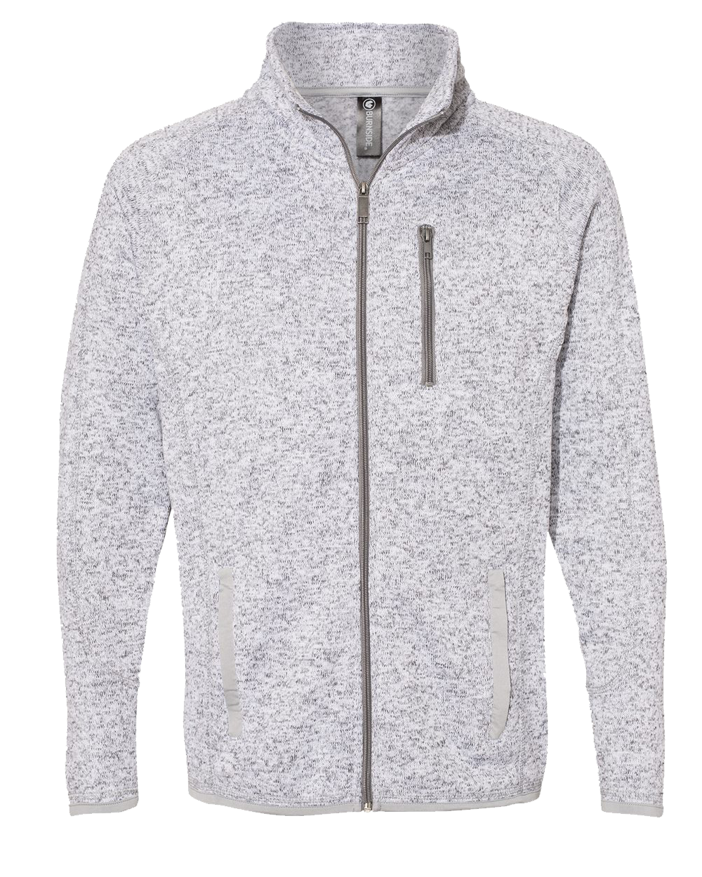 Sweater Knit Jacket with Personalized Stethoscope Embroidery