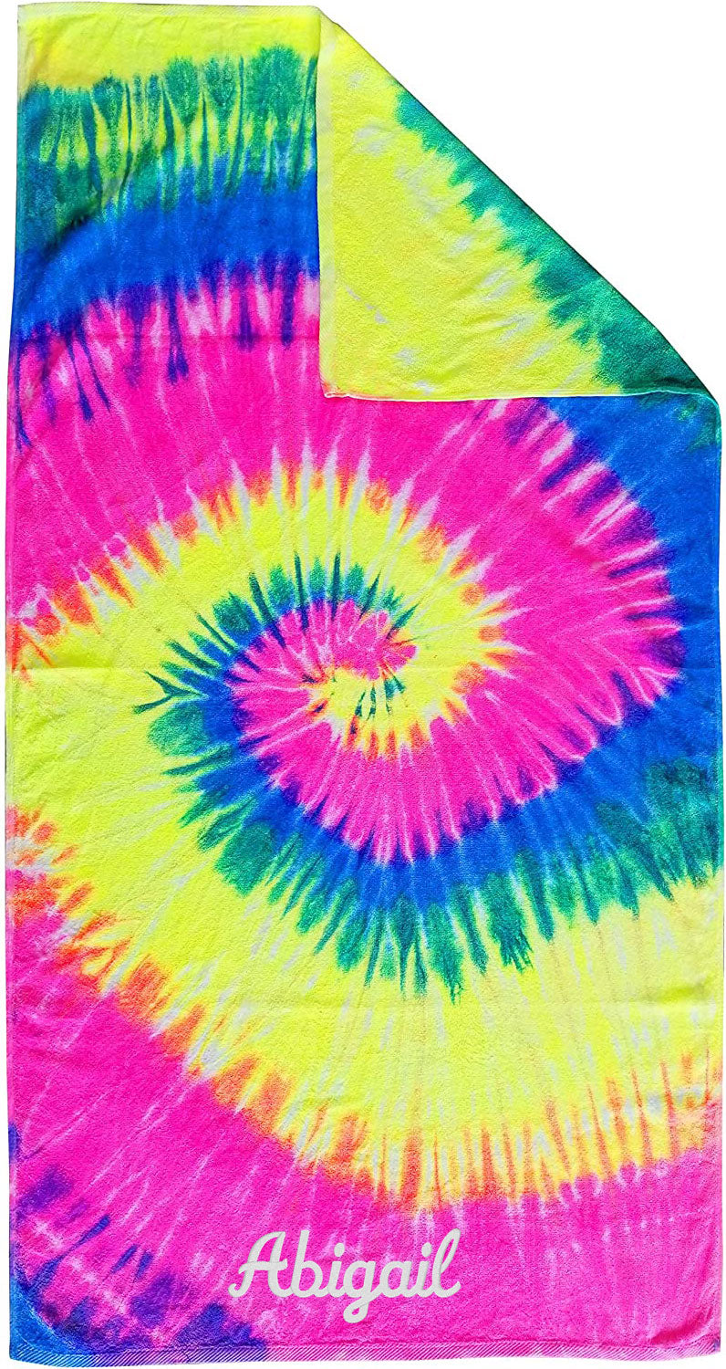 Tie Dye Beach Towels