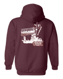 Annapolis HS JROTC Maroon Hooded Sweatshirt