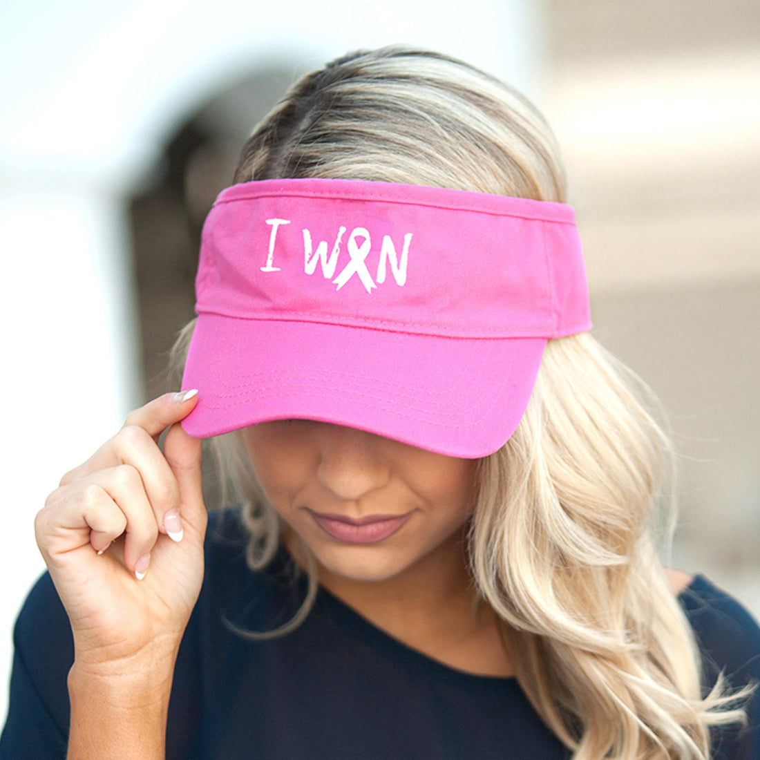 Soft Cotton Visor in Fun Colors