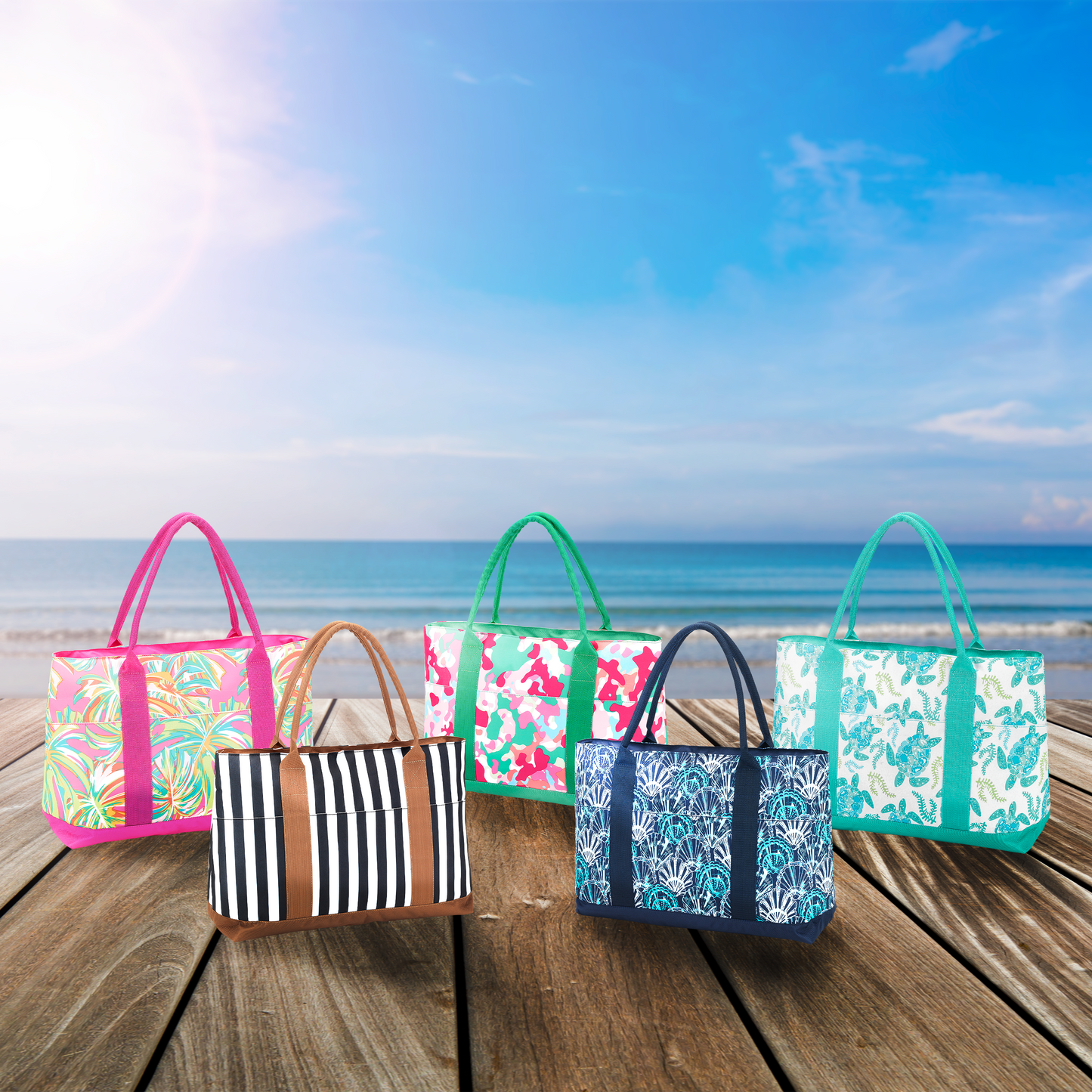 Cooler Tote in Fun Patterns