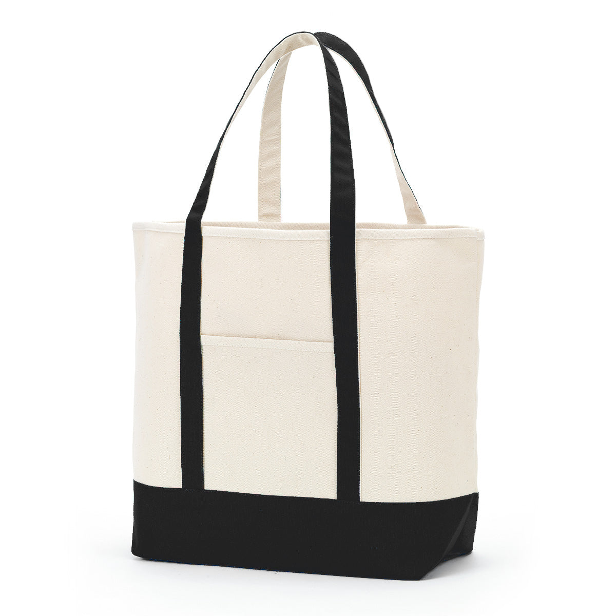 Everyday Canvas Tote Bag in Black, Mint, Hot Pink and Navy
