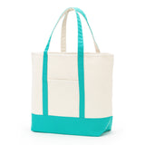 Everyday Canvas Tote Bag in Black, Mint, Hot Pink and Navy
