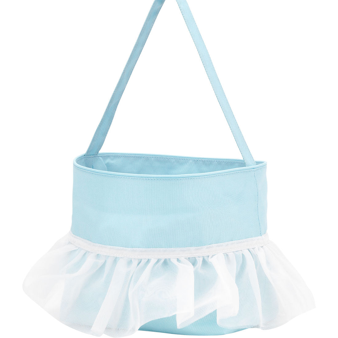 Plush Tutu Easter Basket in Hot Pink or Powder Blue