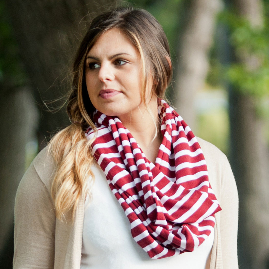 Monogrammed Infinity Scarf