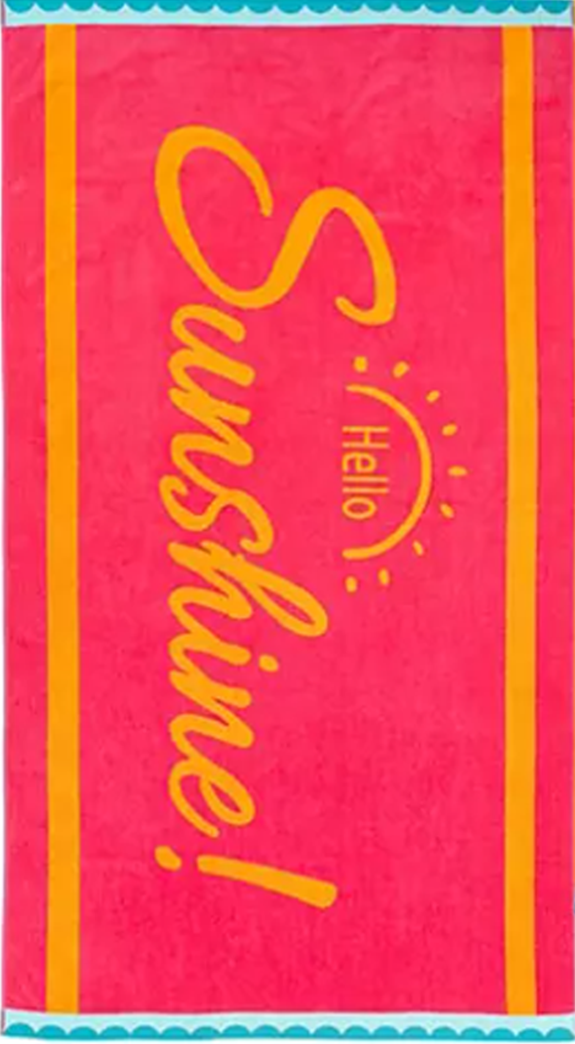 Oversized 40 x 72 in. Cotton Plush Beach Towel