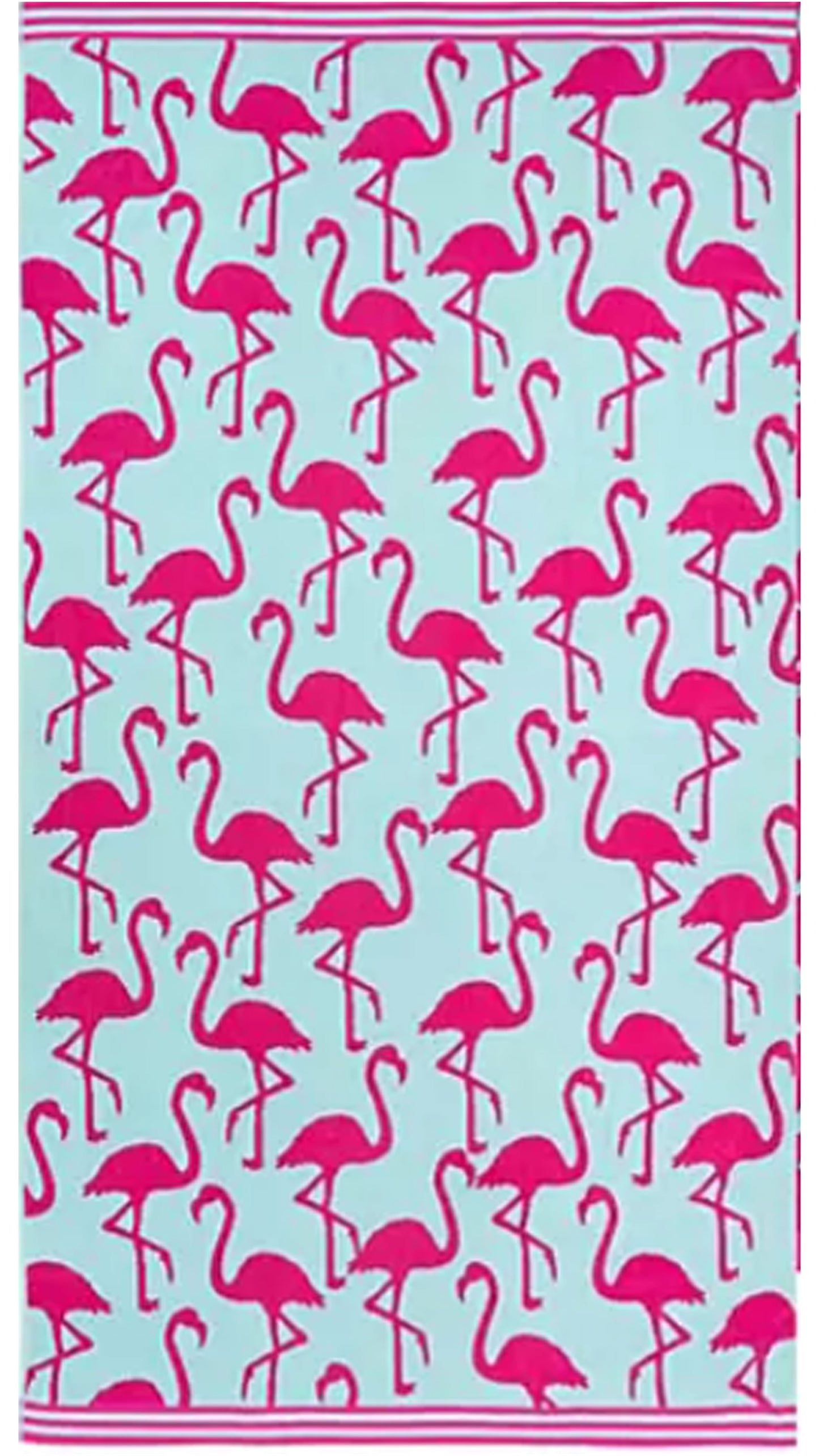 Oversized 40 x 72 in. Cotton Plush Beach Towel