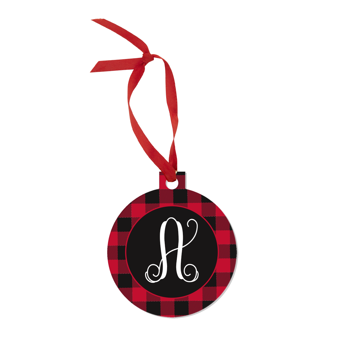 Monogrammed Ornaments