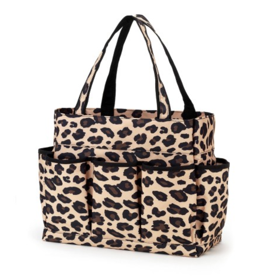 Personalized Seven Pocket Carry All Tote