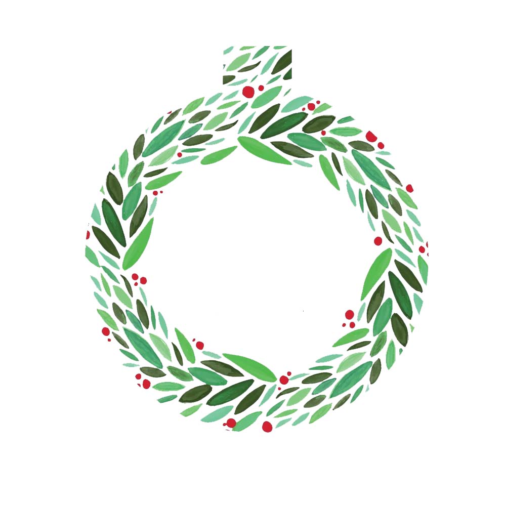 Monogrammed Ornaments