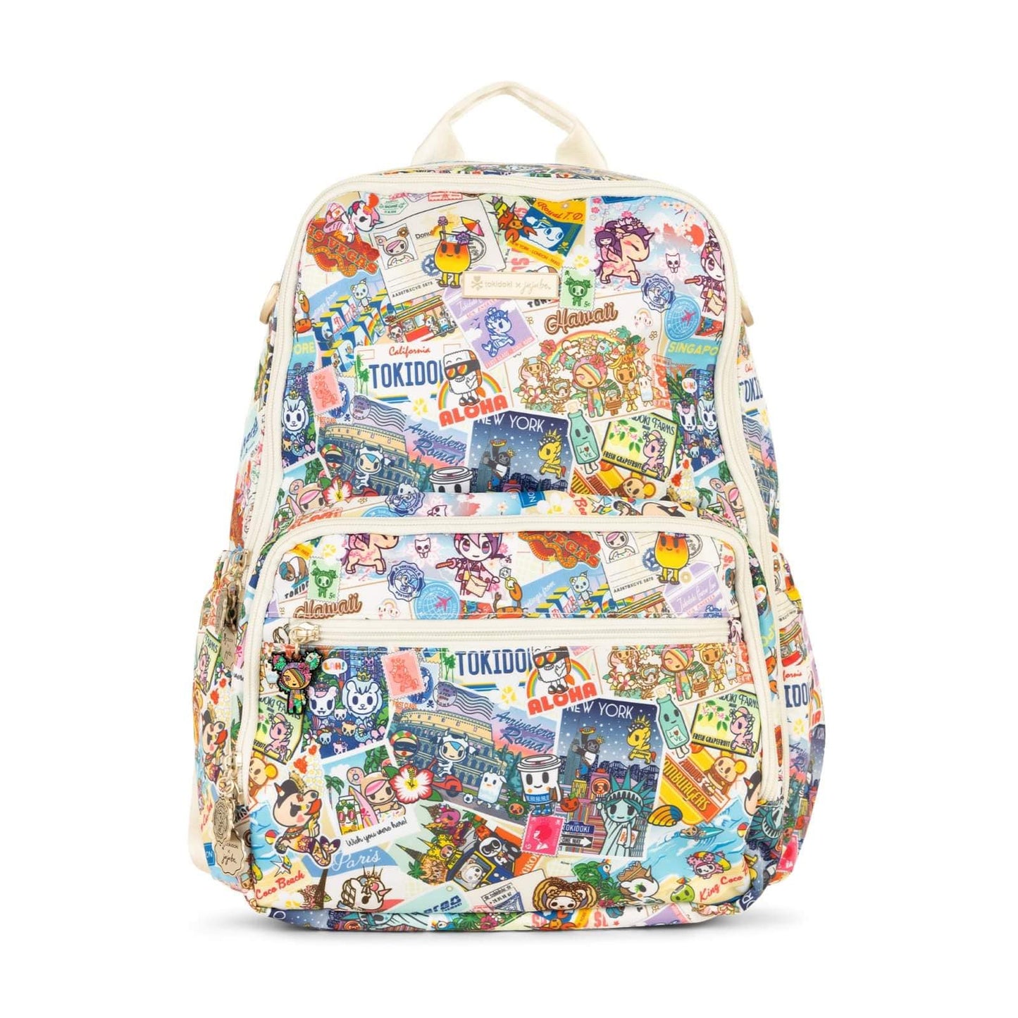 JuJuBe x  Tokidoki Kawaii Round the World in Zealous Backpack