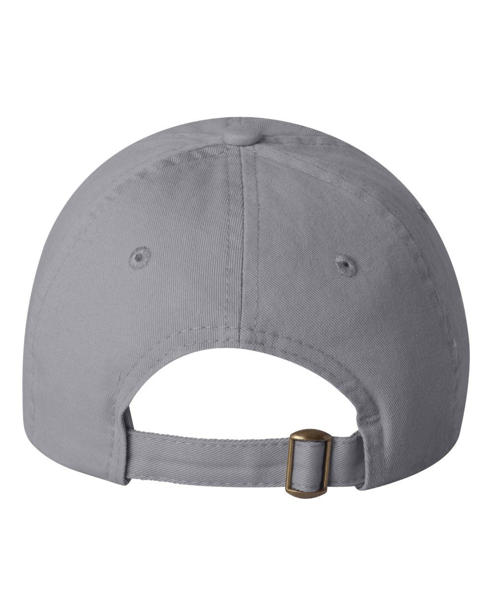 Valucap Small Fit Bio-Washed Dad Cap in Grey