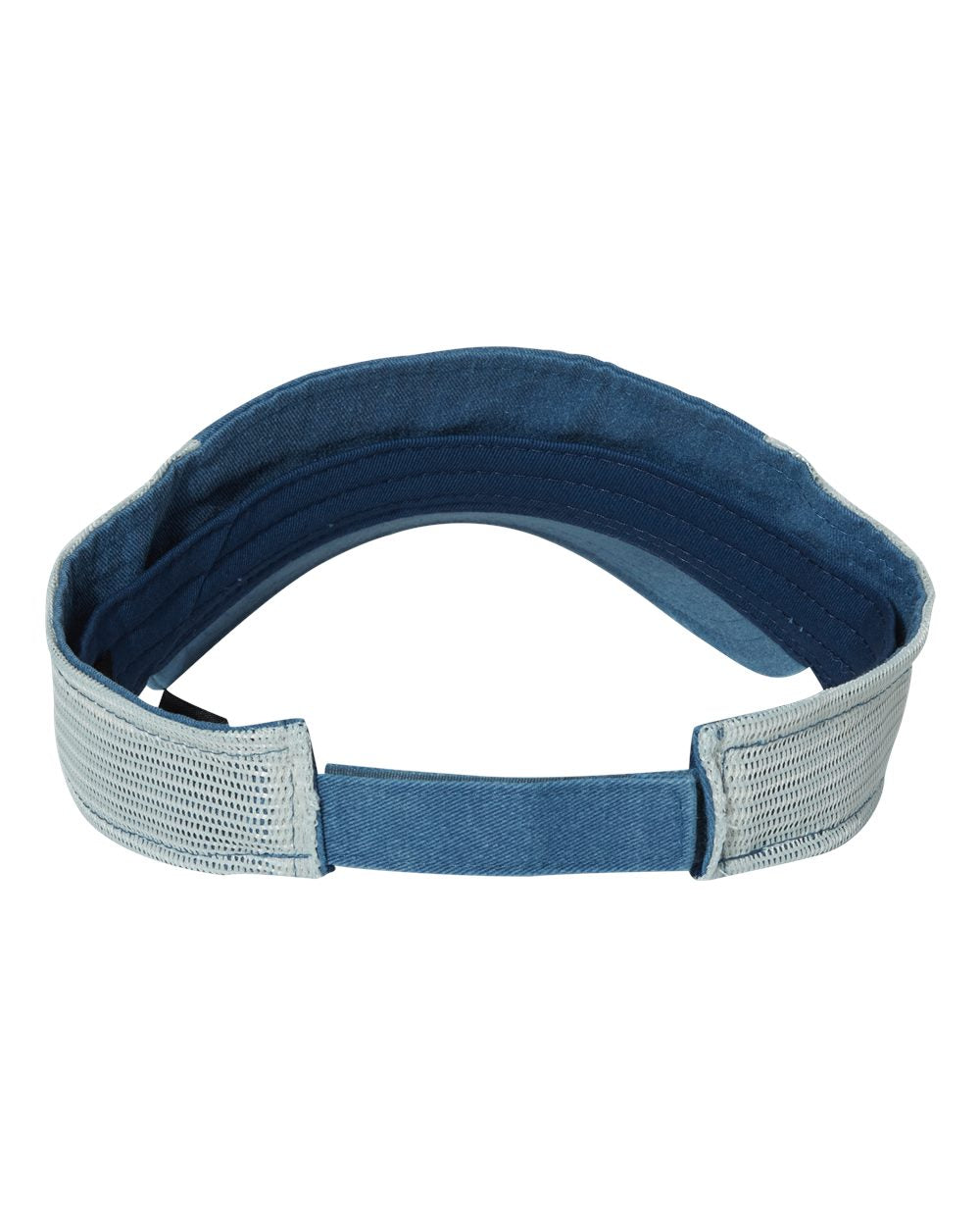Sportsman Pigment-Dyed Trucker Visor in Royal-Stone
