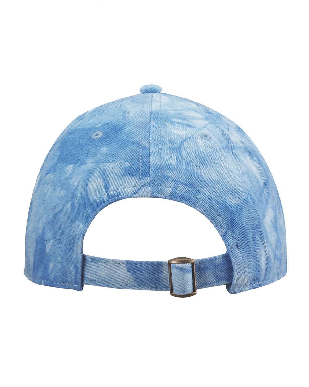 Sportsman Tie Dyed Unstructured Baseball Hat in Light Blue